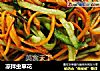 凉拌虫草花的做法
