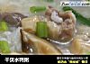 干贝水鸭粥的做法