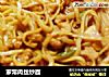 家常肉丝炒面的做法