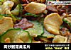 肉炒鲍菇黄瓜片的做法