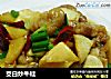 茭白炒牛蛙的做法