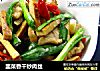 韭菜香干炒肉丝的做法