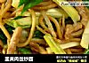 韭黄肉丝炒面的做法