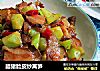 腊猪脸皮炒莴笋的做法