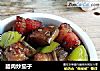 腊肉炒茄子的做法